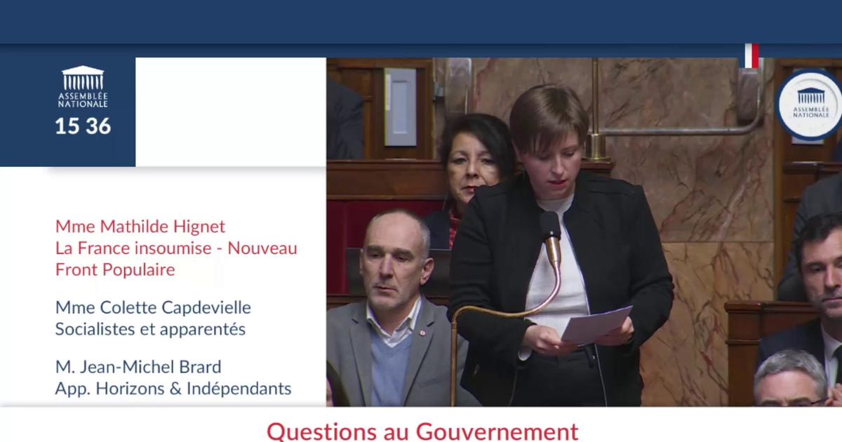 Rappels de lait infantile: Annie Genevard vivement interpellée par l'insoumise Mathilde Hinget