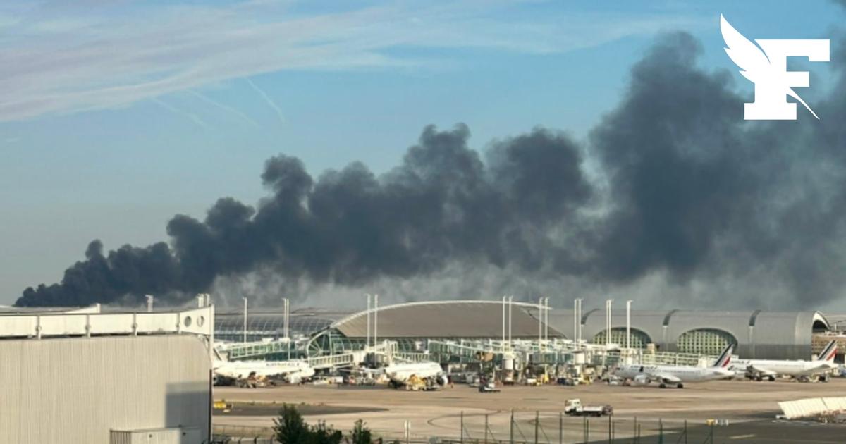 Un incendie se déclare dans un entrepôt près de l’aéroport Charles de Gaulle