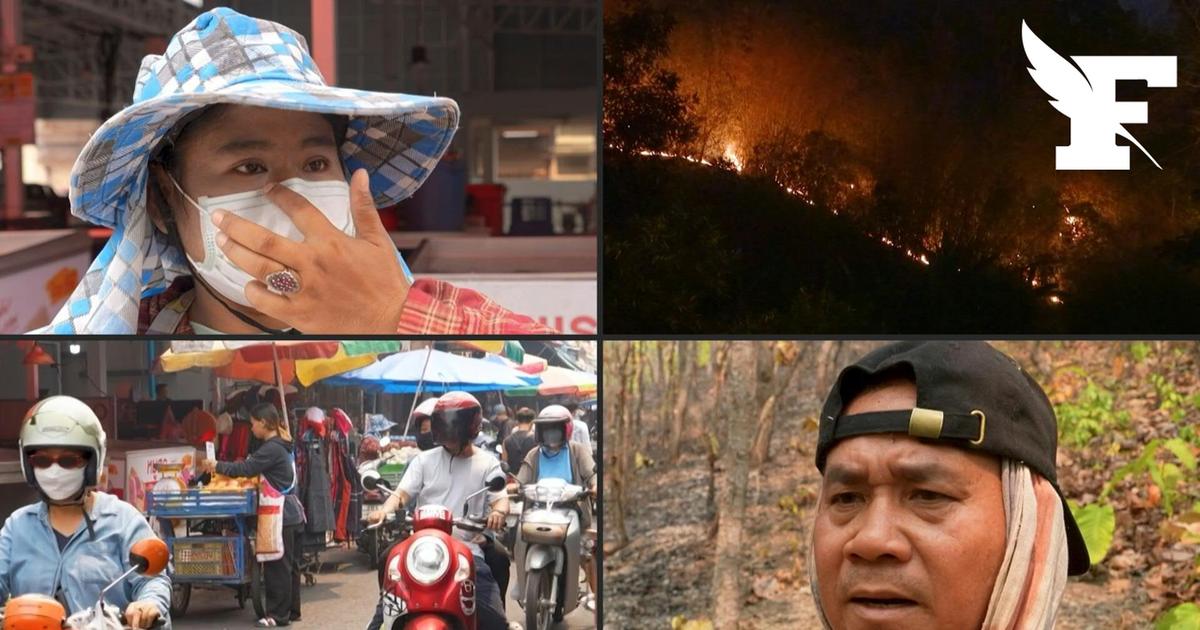 Le nord de la Thaïlande étouffe sous un brouillard de pollution