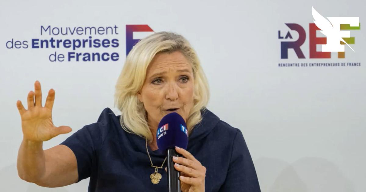 Marine Le Pen assure qu’elle «ne déplore pas» le départ du «Monsieur économie» du RN