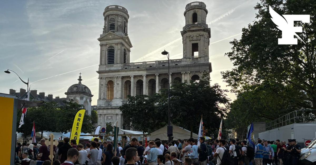 Paris: des centaines de fidèles prennent le départ du pèlerinage de Pentecôte