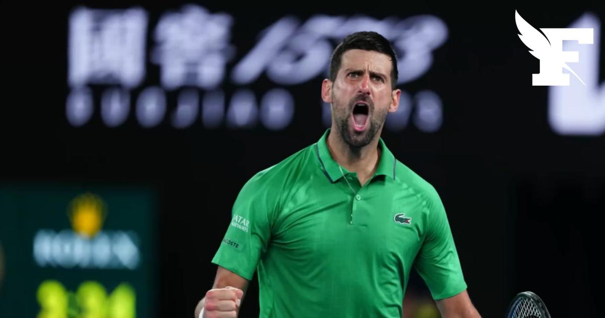 Djokovic signe sa 41ème victoire en cinq sets en éliminant Sinner aux portes de la finale de l'Open d'Australie