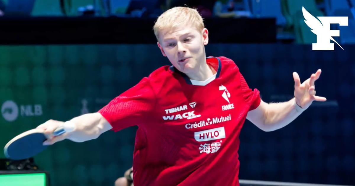 Félix Lebrun devient champion d'Europe de tennis de table pour la première fois