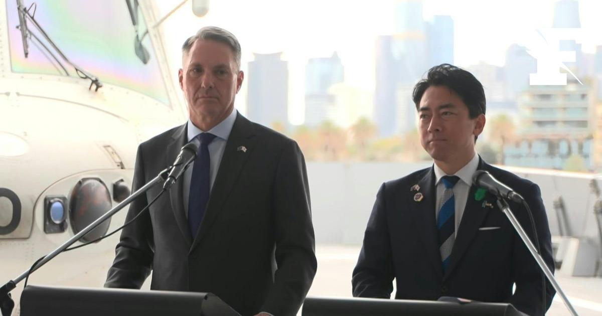 L'Australie et le Japon concluent un accord sur des navires de guerre
