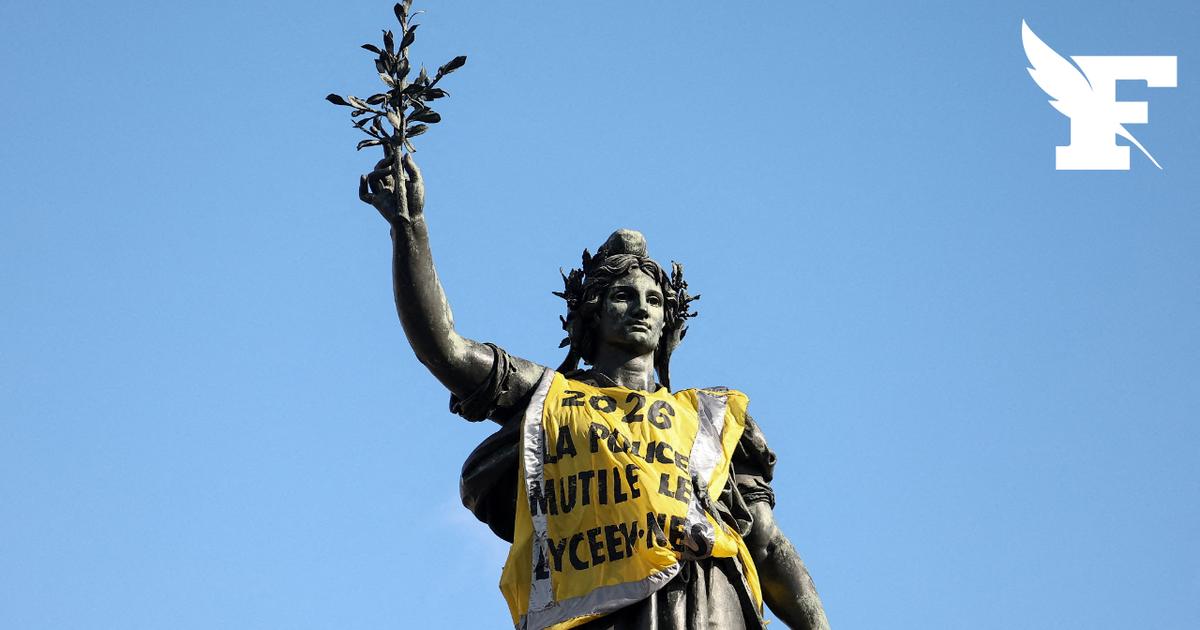 Affrontements et vandalisme sur la place de la République
