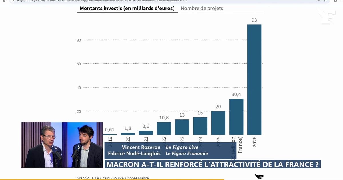 «Choose France» : «Sur les 93 milliards d'euros d'investissements, la moitié vient de Softbank», explique Fabrice Nodé-Langlois