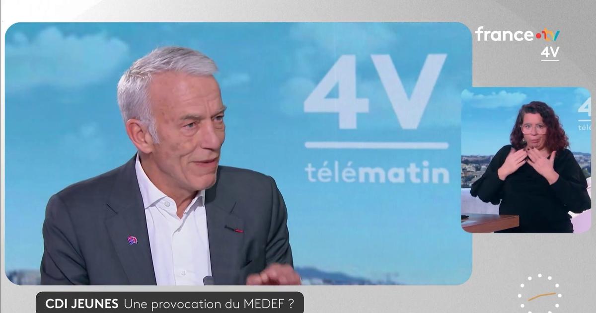 «Il faut s’occuper des jeunes à qui on va faire supporter le coût des retraites»: Patrick Martin défend l'idée d'un CDI spécifique