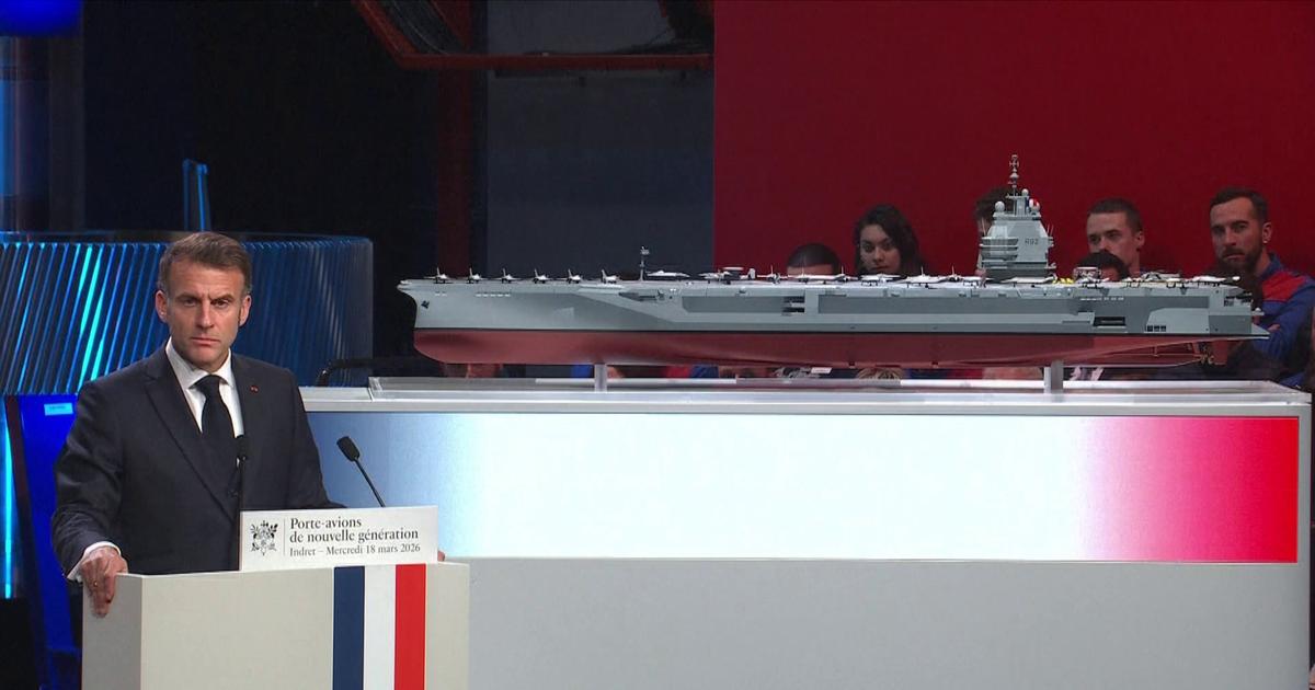 Le «France Libre»: Emmanuel Macron dévoile le nom du porte-avions nouvelle génération