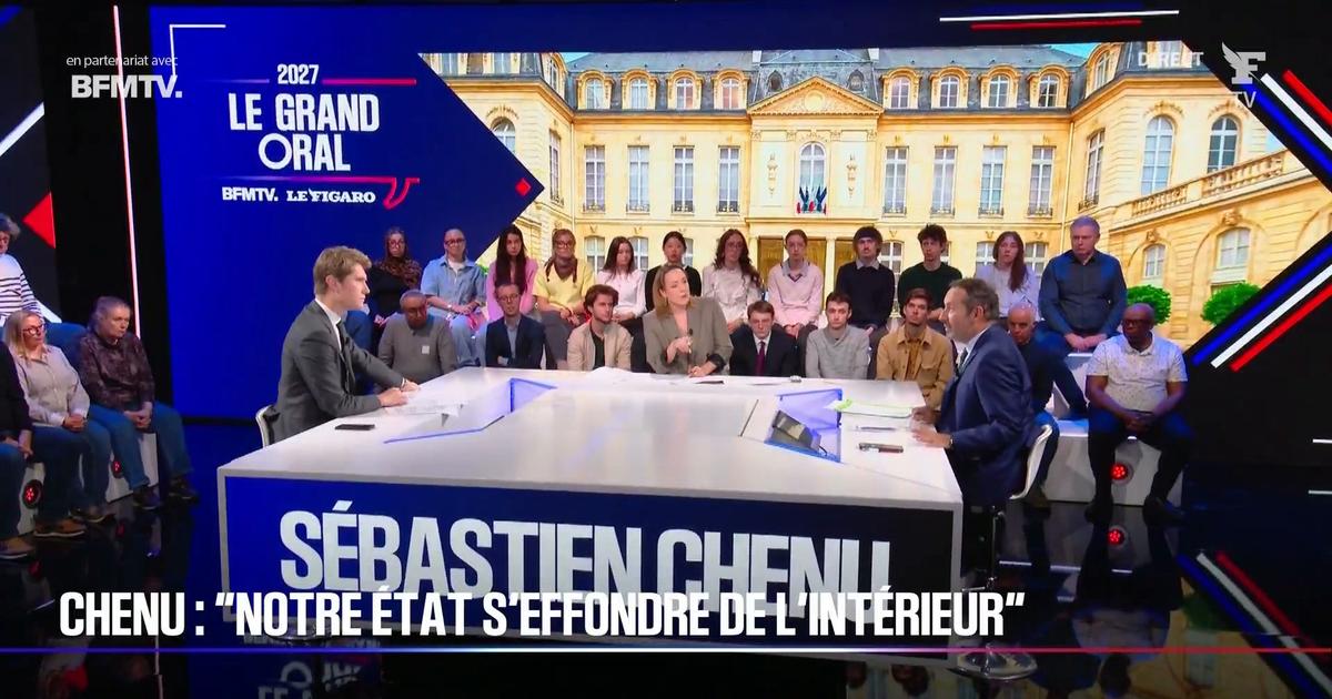 La démission d'Emmanuel Macron serait «un sacré bon service qu'il rendrait au pays», lance Sébastien Chenu