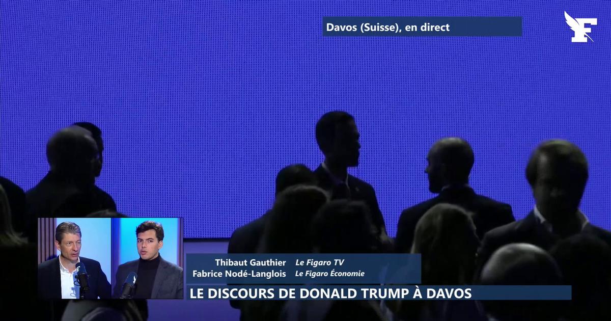 «Trump est sans limite dès qu'il s'agit de critiquer ses partenaires», affirme Fabrice Nodé-Langlois après le discours du président américain à Davos