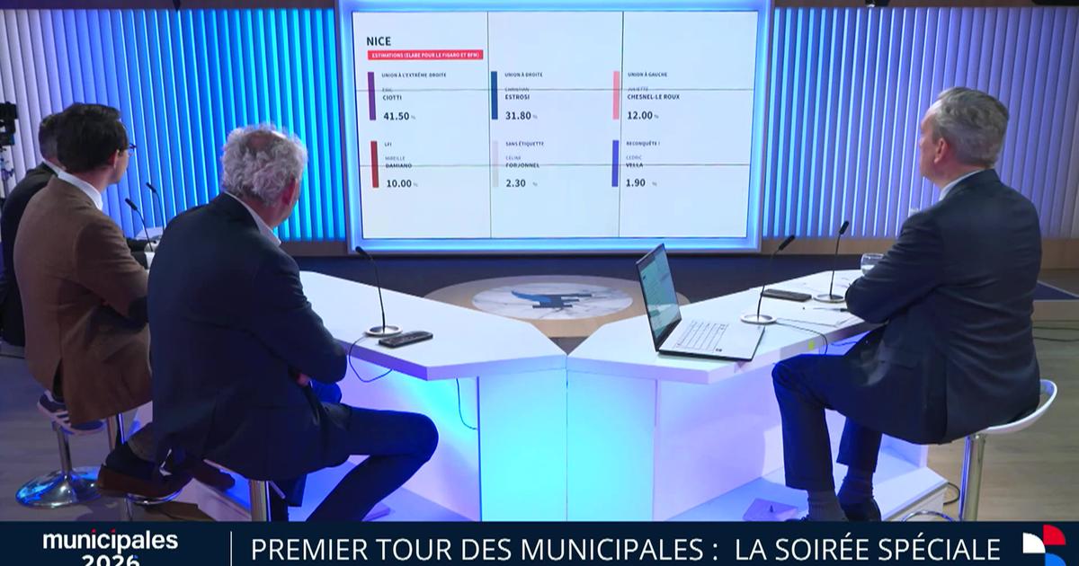 Élections municipales à Nice : Éric Ciotti en tête devant Christian Estrosi, selon de premières estimations
