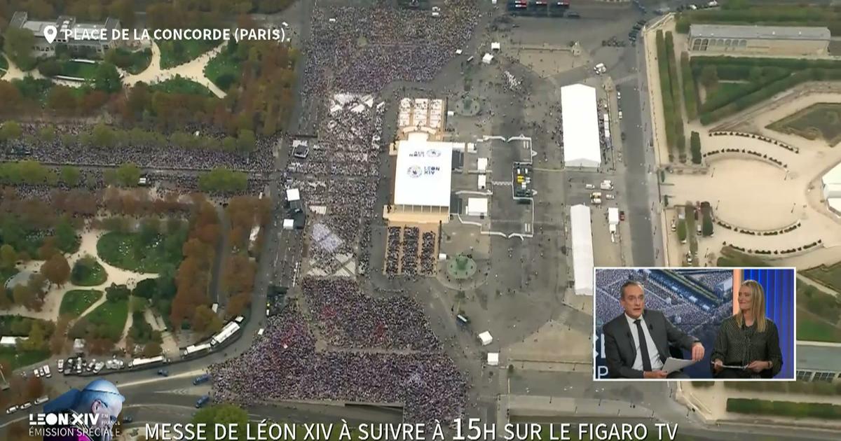 Pape Léon XIV en France: les images aériennes de la foule réunie à Paris
