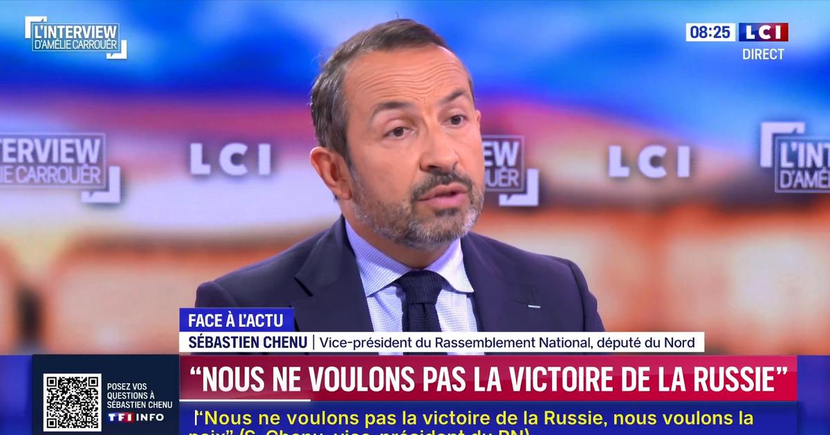 «Nous n’avons pas l’argent nécessaire» : Sébastien Chenu défend la promesse de Marine Le Pen de couper l’aide à l’Ukraine