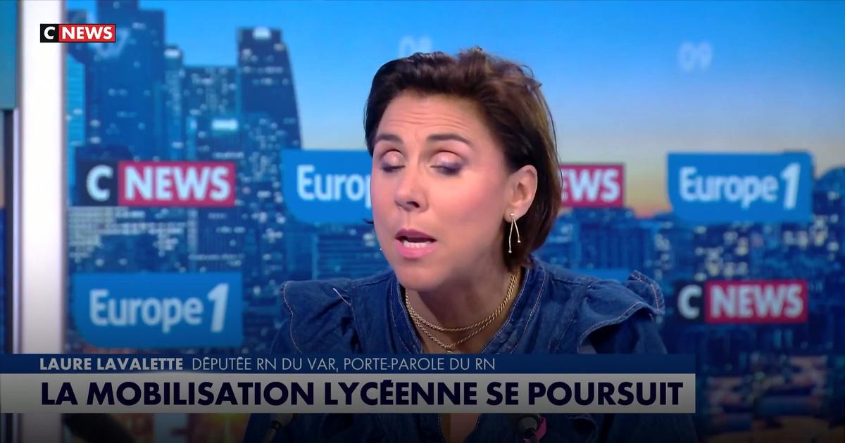 Blocus des lycées: «Rien ne justifie la violence telle qu'on l'a vu dans la rue», fustige Laure Lavalette