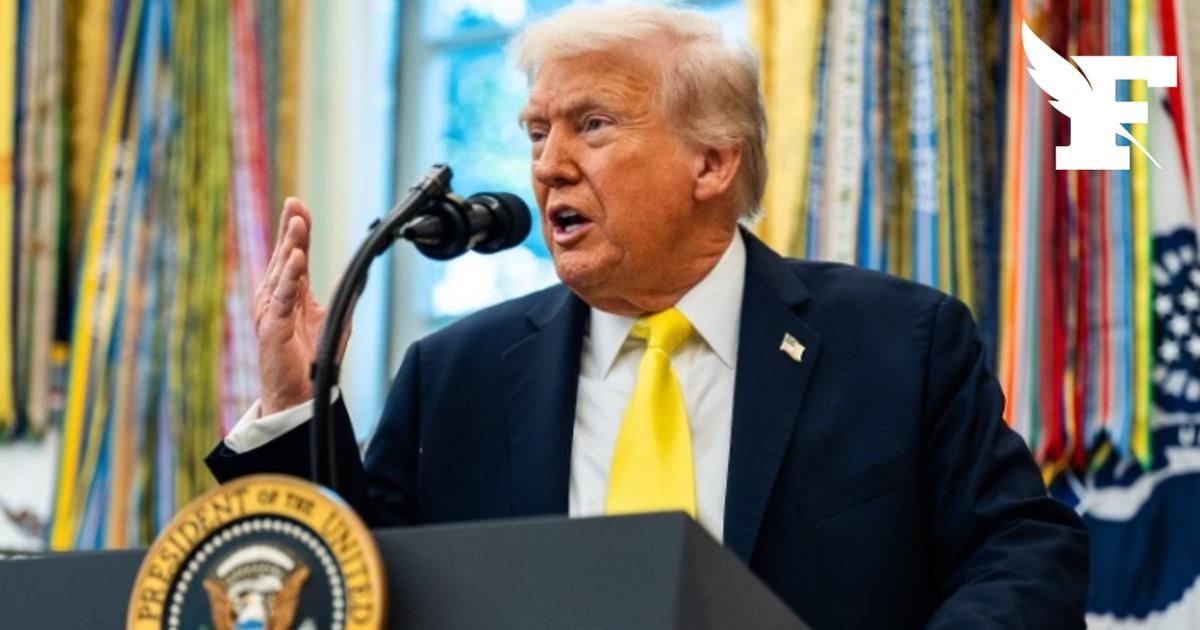 Guerre au Moyen-Orient : Donald Trump publie une carte décrivant le détroit d'Ormuz comme un «territoire américain»
