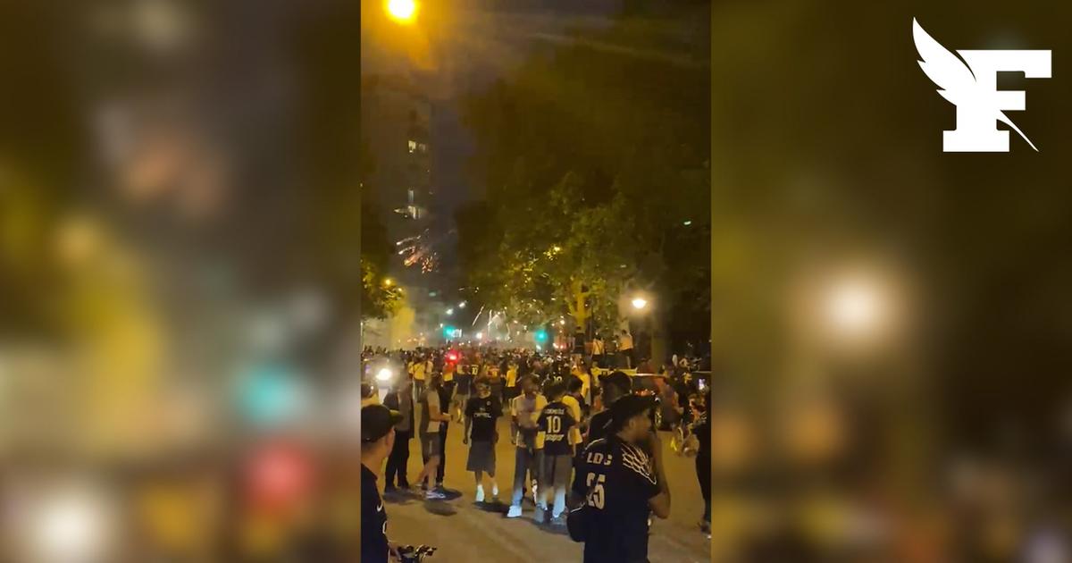 Débordements en marge de la Ligue des champions: les forces de l’ordre visées par des tirs de mortier d’artifice à Paris