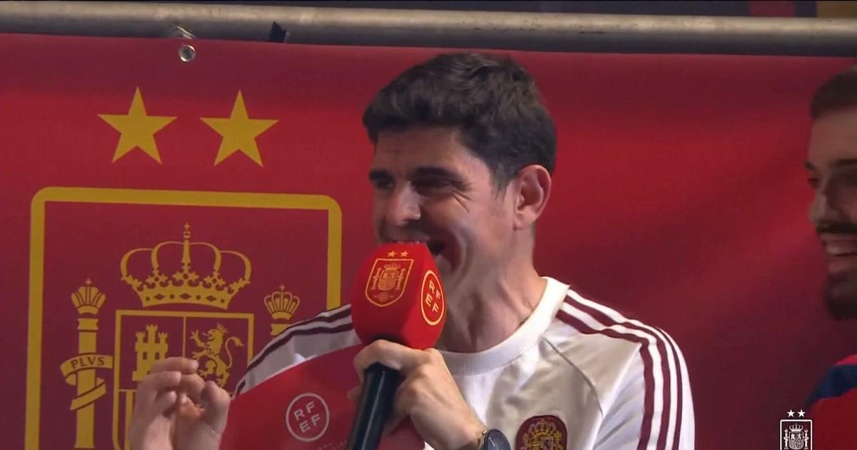 Coupe du monde : le héros Mikel Merino acclamé par la foule