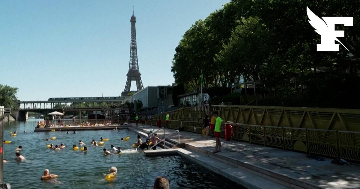 À Paris, la baignade dans la Seine est réouverte pour l'été sur trois sites