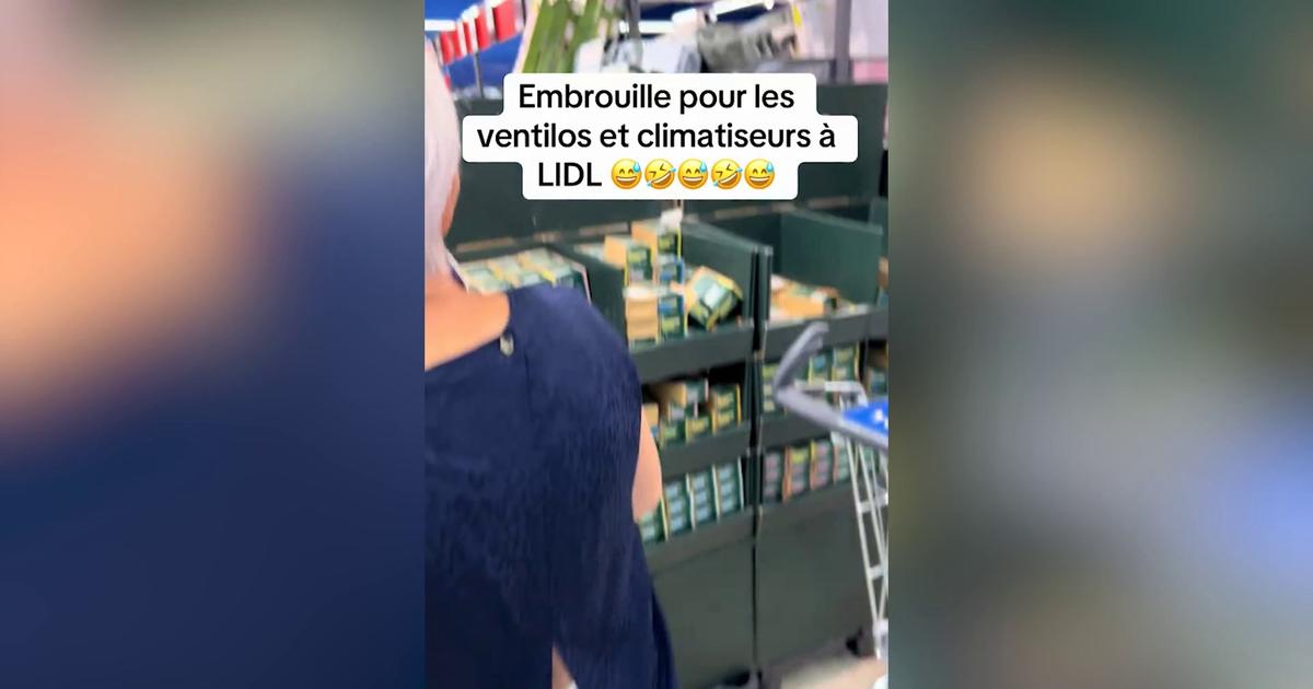 Les images des cohues chez Lidl pour des climatiseurs et des ventilateurs