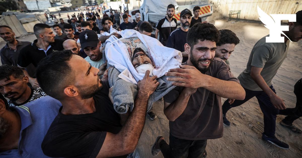Moyen-Orient : une frappe israélienne fait 8 morts près d'un marché dans un camp de déplacés à Gaza
