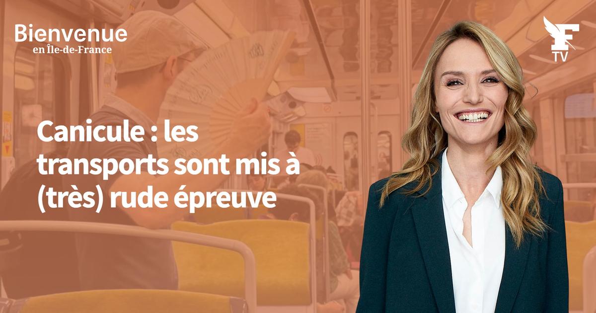 Canicule : le réseau francilien sous tension, RER et Transiliens perturbées