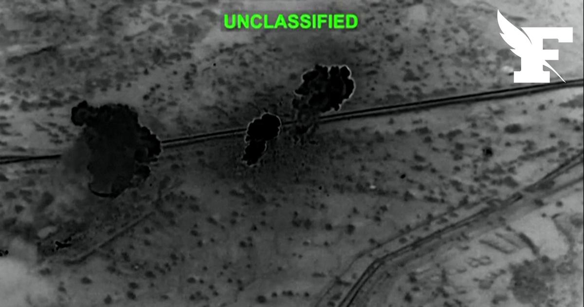 Guerre en Iran: Donald Trump publie les images de raids aériens sur l'île stratégique de Kharg