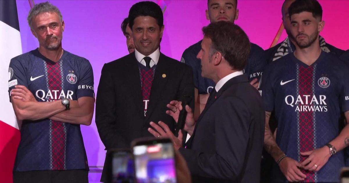 Victoire du PSG: «Paris a gagné deux étoiles», salue Emmanuel Macron