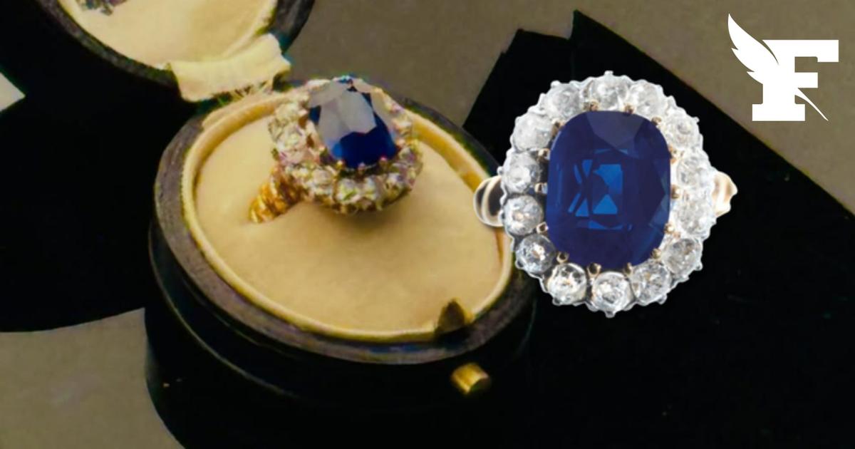 Un saphir bleu de 6,72 carats estimé enre 200.000 et 250.000 euros mis aux enchères à Brest