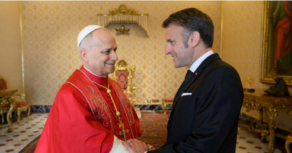 Emmanuel Macron rencontre Léon XIV pour la première fois