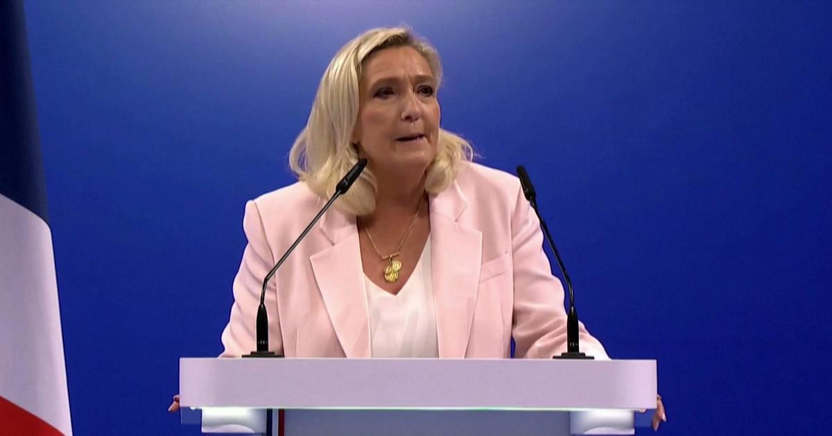 Congrès du RN : «Notre seule boussole c'est la France», scande Marine Le Pen