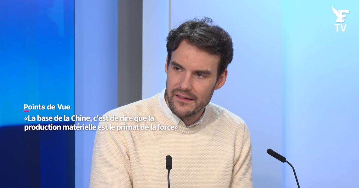 Robin Rivaton : «La base de la Chine, c'est de dire que la production matérielle est le primat de la force»