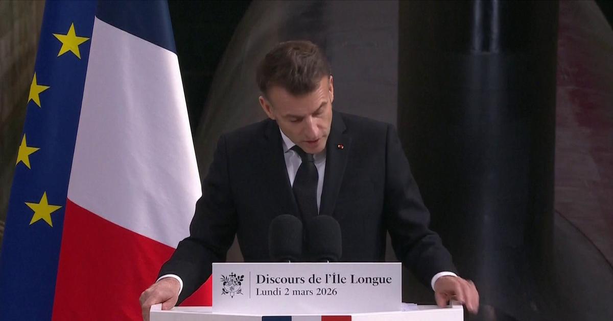 «Nous assistons à un renforcement du risque que les conflits franchissent le seuil nucléaire», affirme Emmanuel Macron