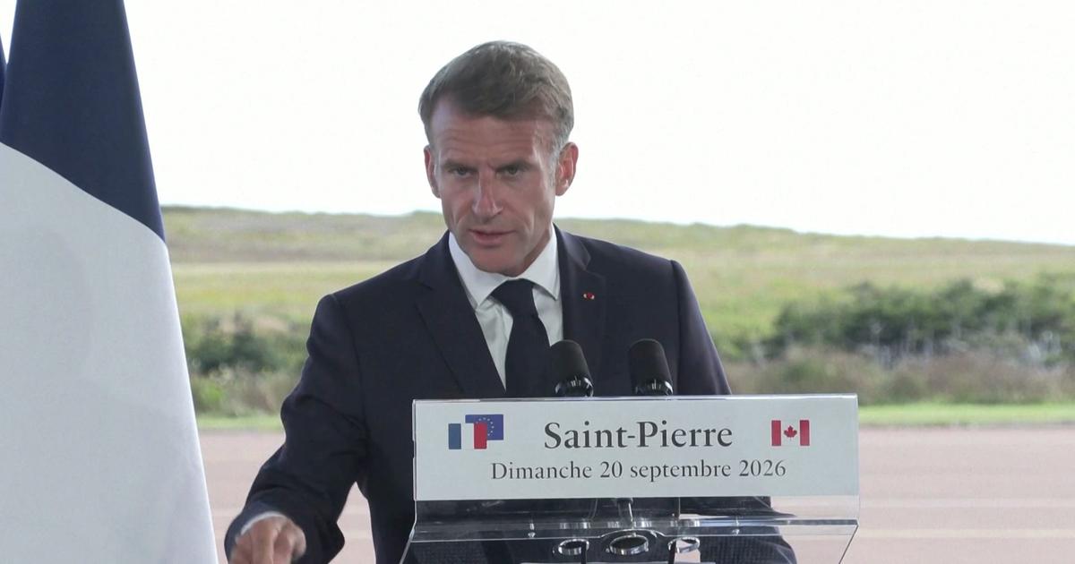 Emmanuel Macron annonce la création du «Forum de recherches polaires Canada-France»