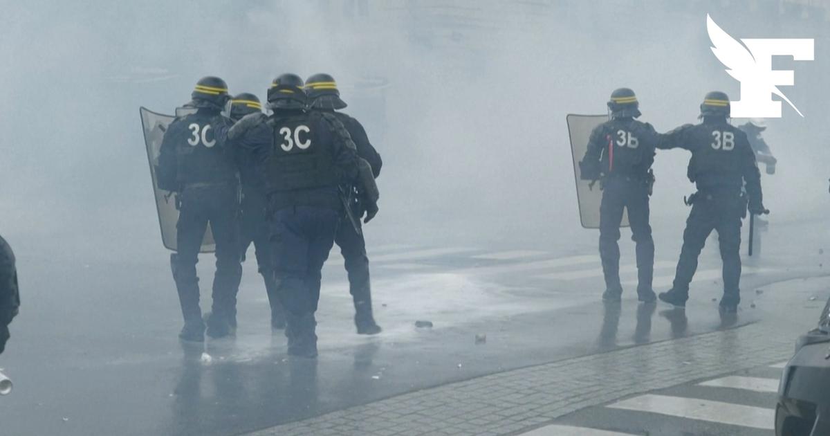 Manifestations du 24 octobre : des manifestants sont entrés dans le périmètre interdit à Rennes