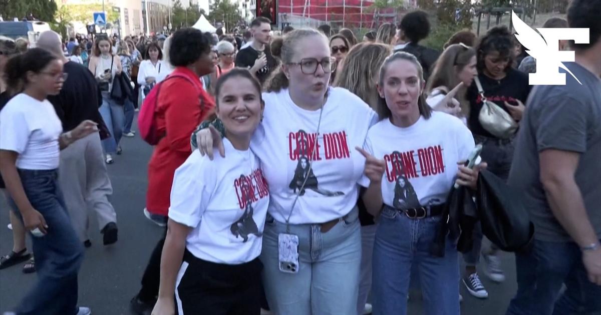 Tee-shirts personnalisés et paroles chantées à tue-tête : les fans de Céline Dion sont fins prêts pour le retour de leur idole