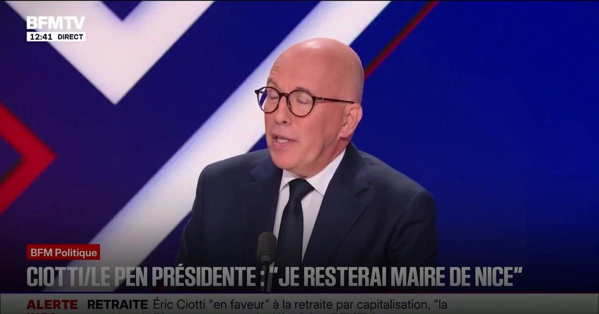 Eric Ciotti appelle Bruno Retailleau à le rejoindre «dans une maison de droite forte»