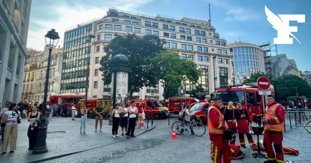 Au moins 50 pompiers mobilisés pour un incendie dans le 2e arrondissement de Paris