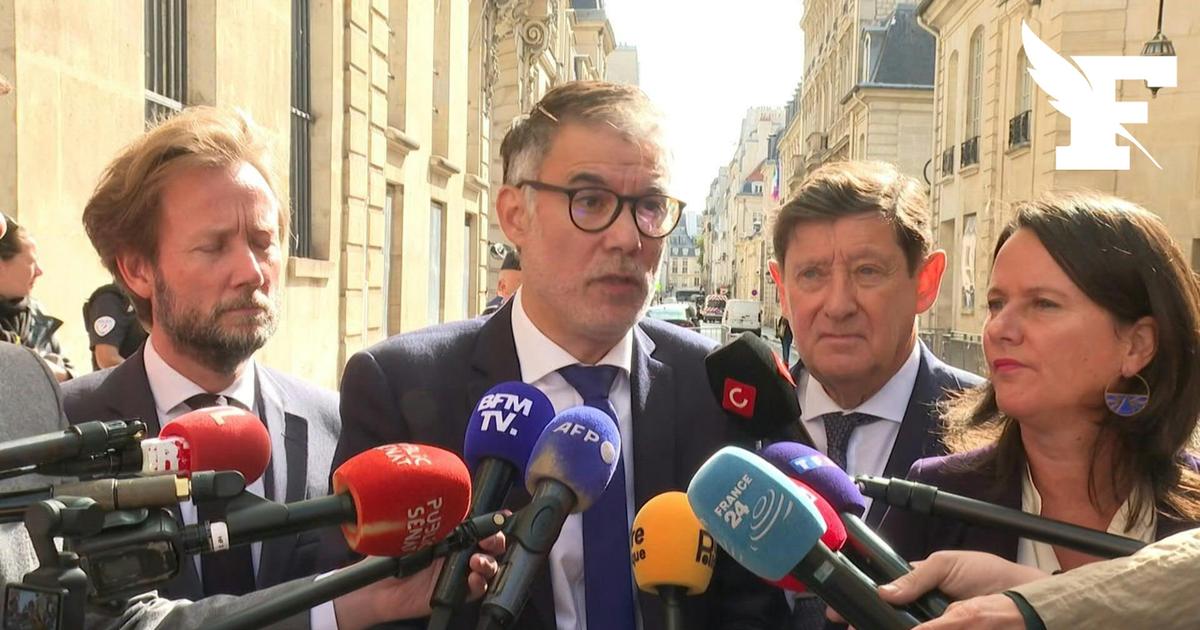 À sa sortie de Matignon, Olivier Faure affirme que Sébastien Lecornu est «resté très flou»
