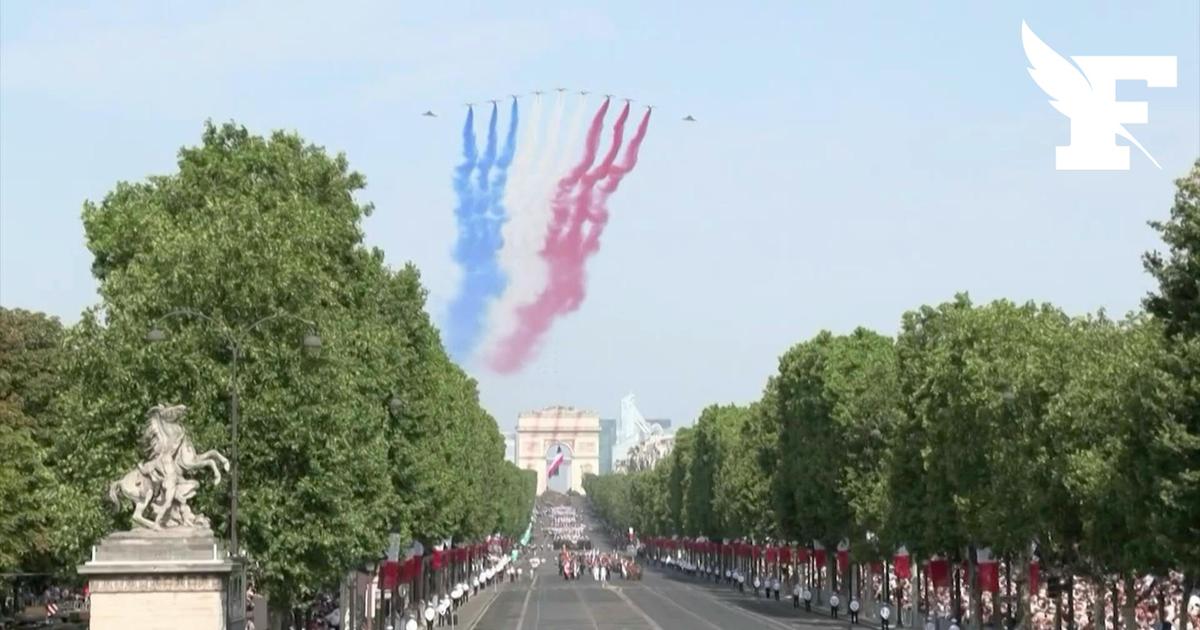 Défilé du 14 juillet : revivez les temps forts de la cérémonie sous le signe du «réveil stratégique de l'Europe»