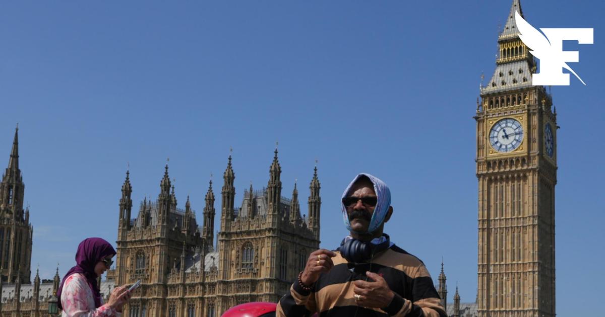 Les images thermiques stupéfiantes de la vague de chaleur à Londres dévoilées par Greenpeace