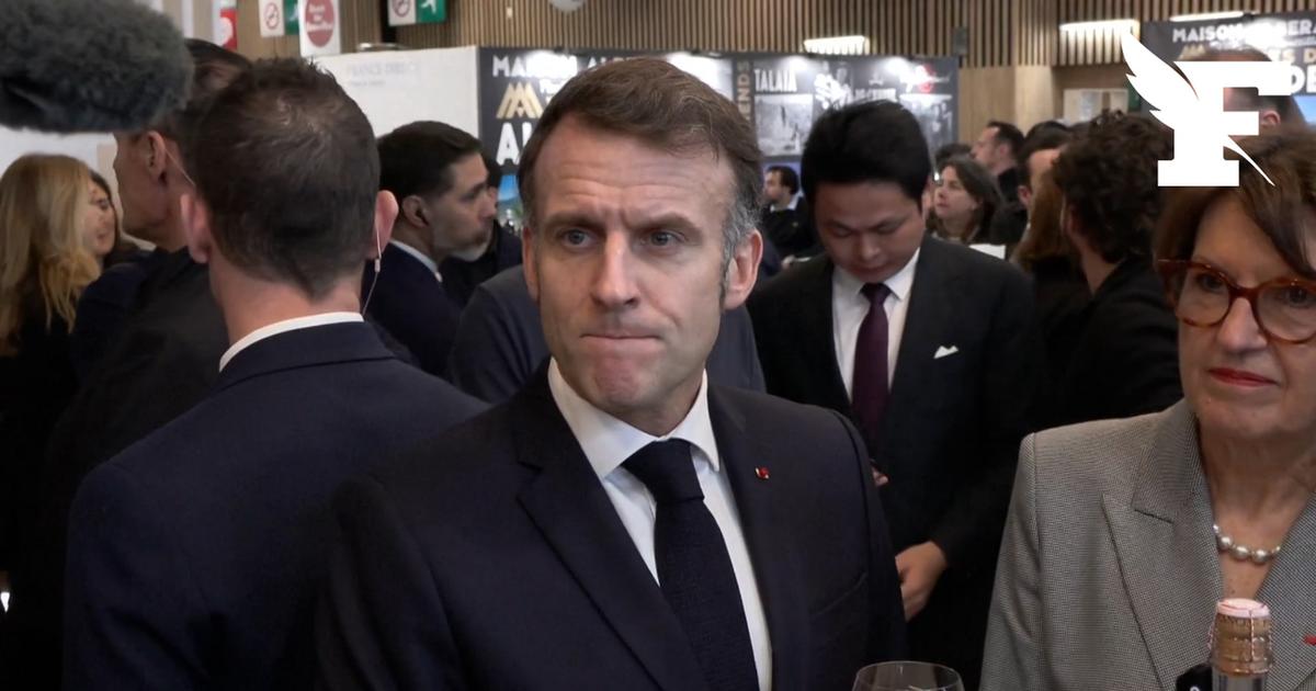 Au salon Wine Paris, Emmanuel Macron évoque des changements dans la consommation de vin