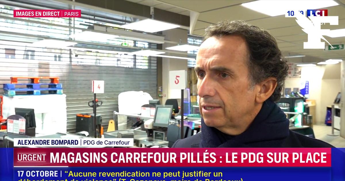 1500 commerçants touchés, des centaines de millions d’euros de dégâts, estime le président de la Fédération du commerce et de la distribution