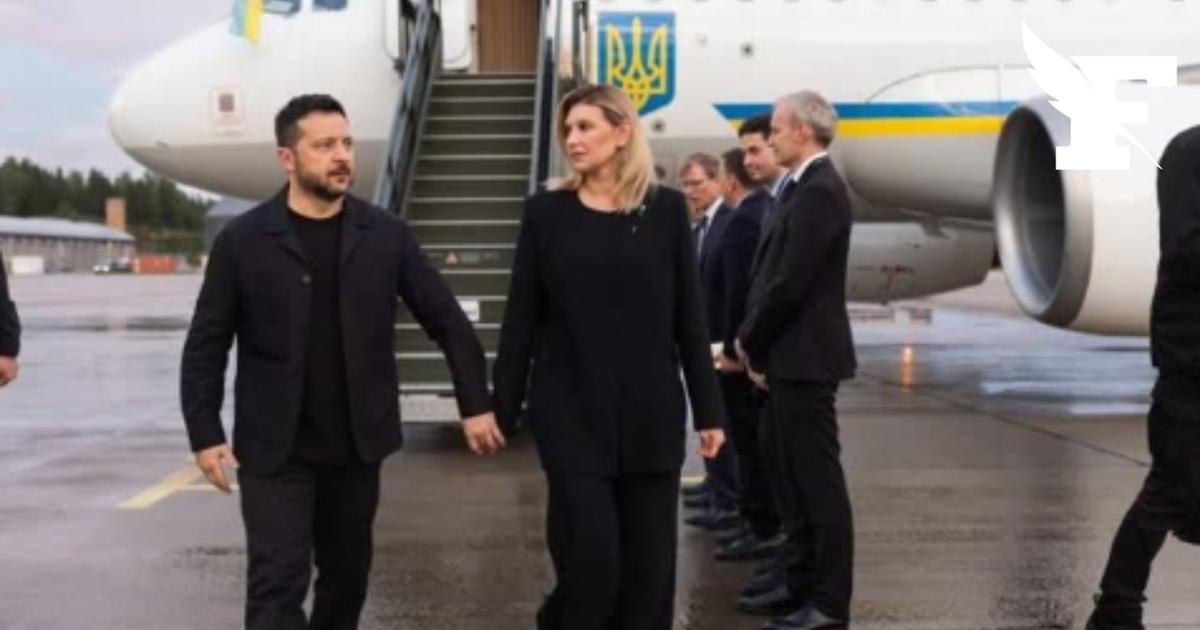 Guerre en Ukraine : l'avion de Volodymyr Zelensky frôlé par un drone sur le chemin de la Norvège