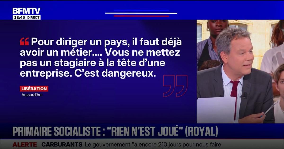 «C'est un stagiaire de la politique»: le tacle de Ségolène Royal à Raphaël Glucksmann