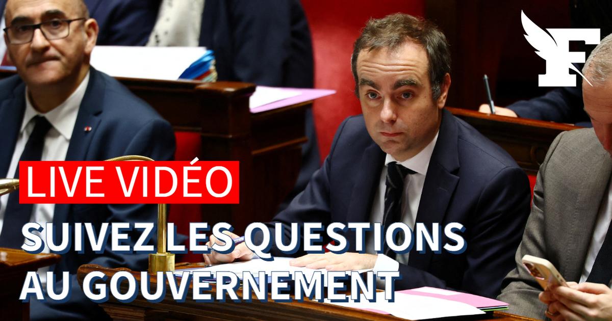 Suivez en direct les questions d'actualité au gouvernement