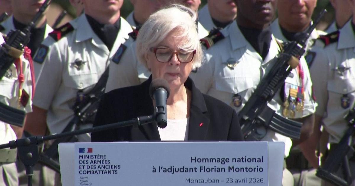 Hommage à Florian Montorio: Catherine Vautrin fait le récit de sa dernière opération au Liban avant d'être tué