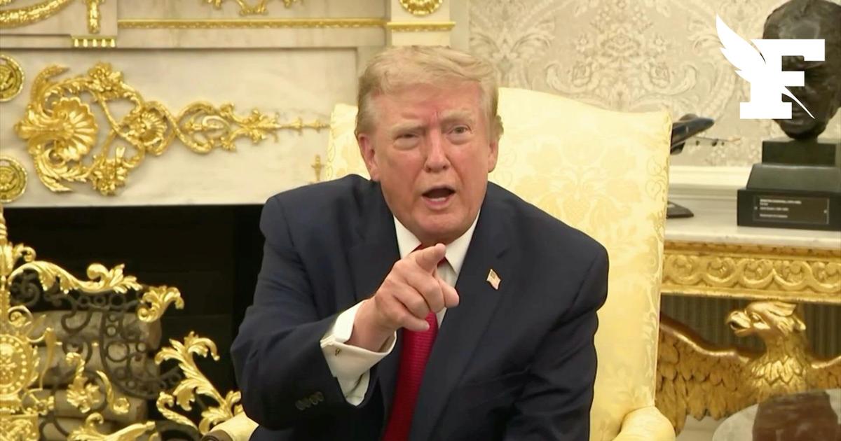 «Tais-toi, tu es fake news»: Donald Trump s'en prend à une journaliste après une question sur la Corée du Sud
