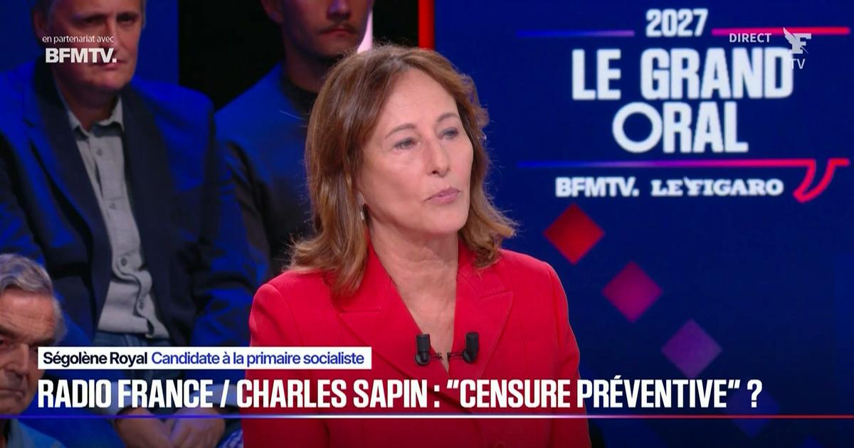 Affaire Sapin: «Les médias de droite et d'extrême droite sont déjà partout», estime Ségolène Royal