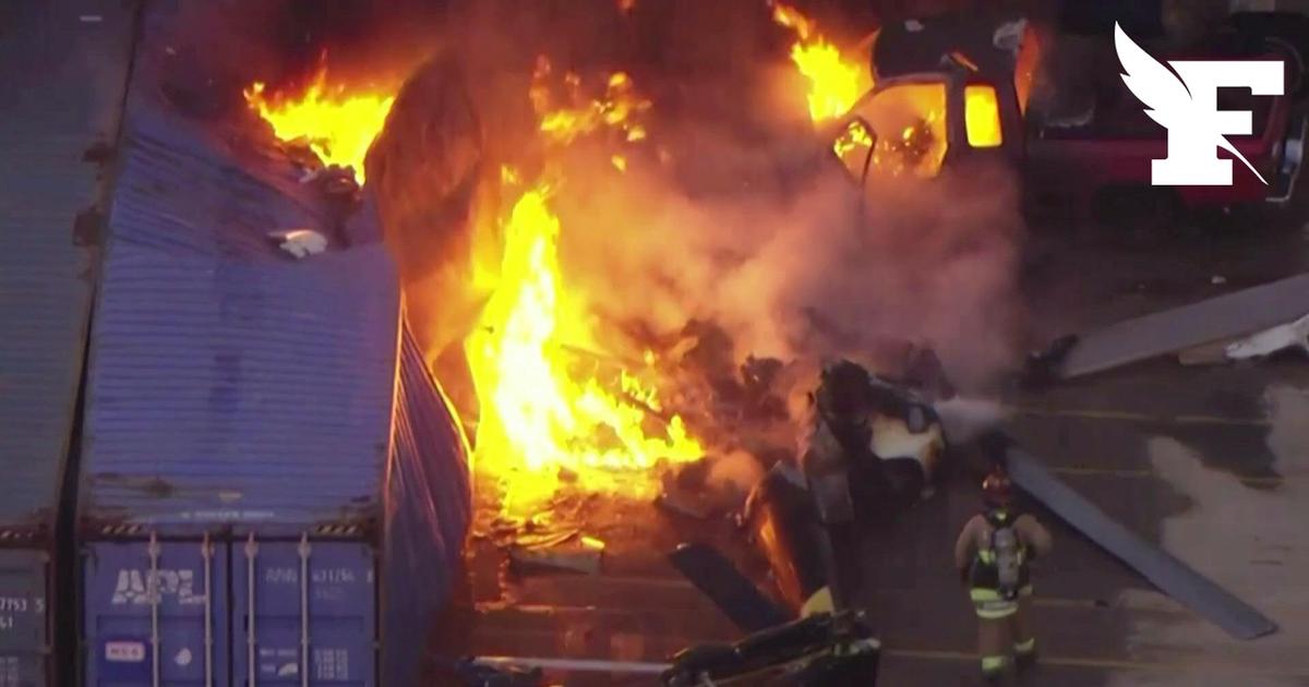 A Los Angeles, un hélicoptère s'écrase et provoque la mort de trois personnes
