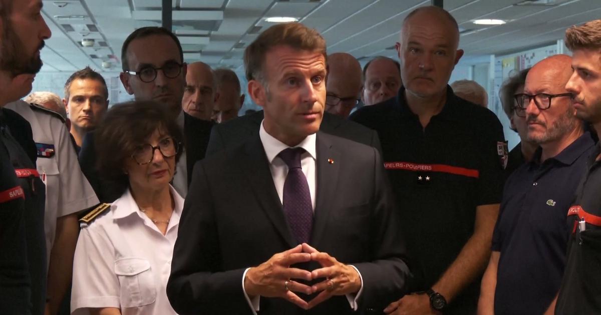 Incendies en Gironde: «Les semaines à venir seront rudes», annonce Emmanuel Macron, qui exhorte «à tenir»